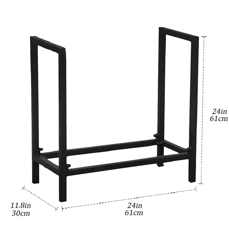Firewood Rack Fireplace Log Holder by salelink.co.nz