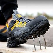 Steel Toe Work Shoes Safety Sneakers Industrial Shoes Lightweight Puncture Proof by dealonline.co.nz