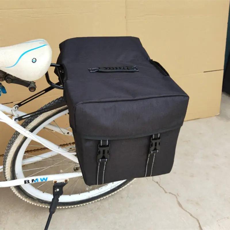 Bicycle Panniers with Reflective Safety Trim – 25L | Mountain, Road & Electric Bike JS6019 by ECOTREK