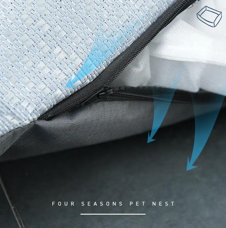 120cm Pet Cooling Mat Cool Pad Pet Bed for Summer Dog Cat Puppy by dealonline.co.nz