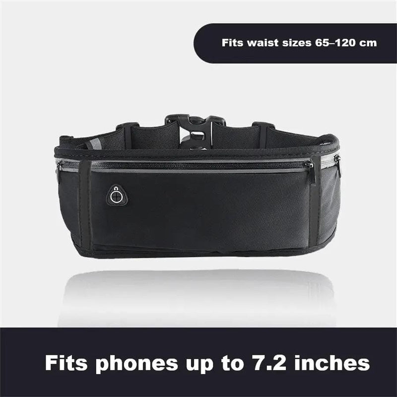 Running Belt – Waterproof, Adjustable, Elastic Strap, Sweatproof Waist RMX4609 by ECOTREK