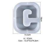 Alphabet Letter Moulds - Individual - Super Large by Resin Art NZ