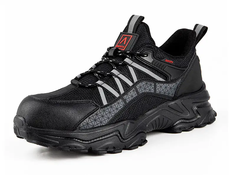 Steel Toe Work Shoes Safety Sneakers Industrial Shoes Lightweight Puncture Proof by dealonline.co.nz