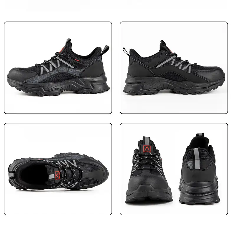 Steel Toe Work Shoes Safety Sneakers Industrial Shoes Lightweight Puncture Proof by dealonline.co.nz