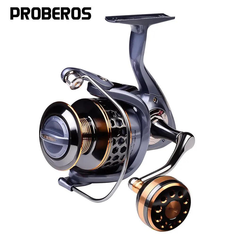 DR7000 Metal Spinning Fishing Reel Left/Right Retrieve 5.2:1 12 Ball Bearings by dealonline.co.nz