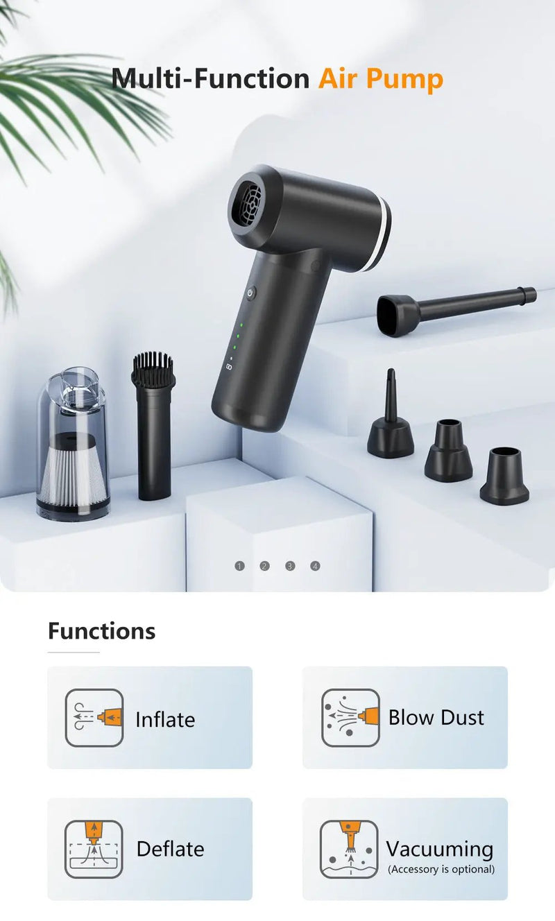 Handheld Cordless Vacuum Cleaner by salelink.co.nz
