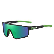 HD Polarized lens Sports Sunglasses Anti-Blue Ray Hydrophobic - Blue by dealonline.co.nz
