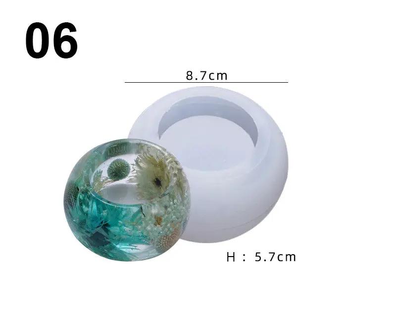 Candle Jewelry Storage Moulds Set for DIY Craft and Resin Art by Resin Art NZ