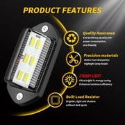 2PCS LED Number Plate Lights by salelink.co.nz