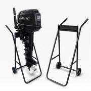 Outboard Motor Trolley Stand Transport Suits Up To 30Hp Engine Carrier Stand by salelink.co.nz