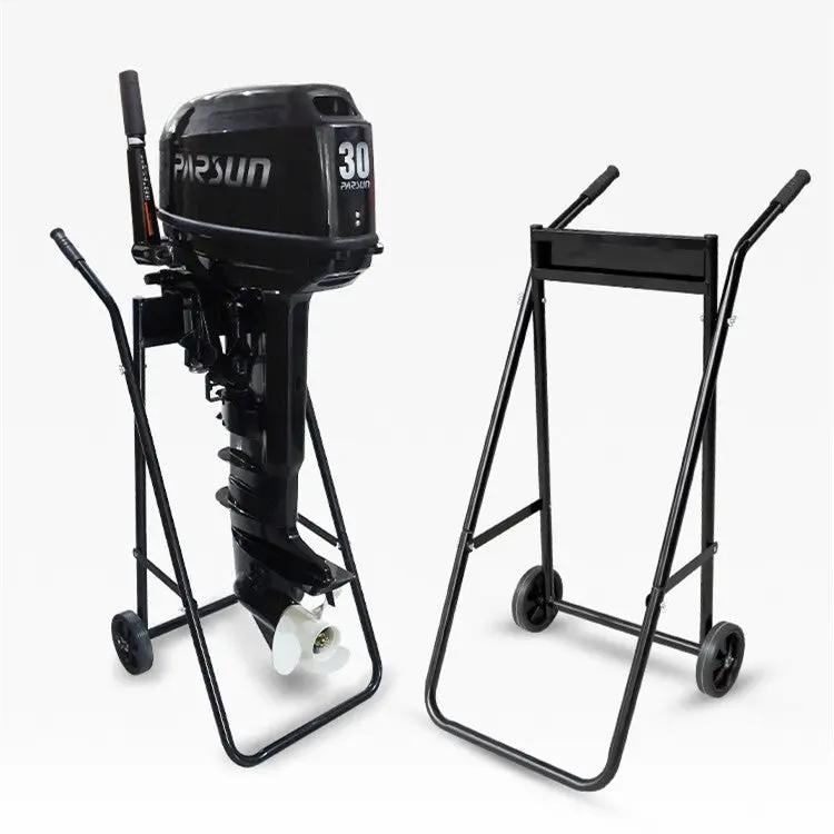 Outboard Motor Trolley Stand Transport Suits Up To 30Hp Engine Carrier Stand by salelink.co.nz