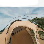 Portable Outdoor Camping Tent with Vestibule - 1-3 Person Double Layer Waterproof Tent | Aluminum Frame by Mead's Supply & Equipment Outfitters limited
