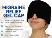 360° Migraine Relief Hat Ice Headache Wrap by salelink.co.nz
