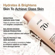 Anua Rice 70 + Ceramide Glow Milky Toner 250ml by Poppy Gifts