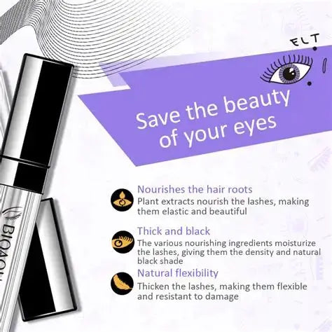 Poppy Gifts Beauty BIOAQUA Eyelash Growth Essence Nourishing Serum 7ml With Precision Brush BIOAQUA Eyelash Growth Essence Nourishing Serum 7ml