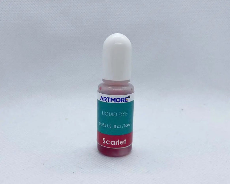 Liquid Dye Solid Colour- 10ml each for Ecrylimer - Not To Be Used With Resin by Resin Art NZ