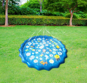 Kids Water Play Mat Sprinkler Splash Pad 170CM by salelink.co.nz