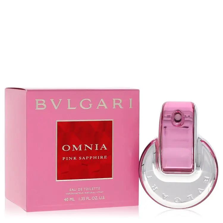 Omnia Pink Sapphire Eau De Toilette Spray by Bvlgari 40 ml by Brands HD