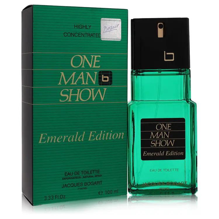 One Man Show Emerald Eau De Toilette Spray by Jacques Bogart 100 ml by Brands HD