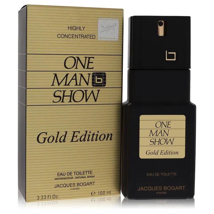 One Man Show Gold Eau De Toilette Spray by Jacques Bogart 100 ml by Brands HD