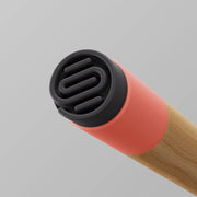 ooak Walking stick Uno Coral And Oak Walking Cane By OOAK Elegant Mobility Aid Uno Coral And Oak Walking Cane By OOAK Elegant