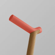 ooak Walking stick Uno Coral And Oak Walking Cane By OOAK Elegant Mobility Aid Uno Coral And Oak Walking Cane By OOAK Elegant