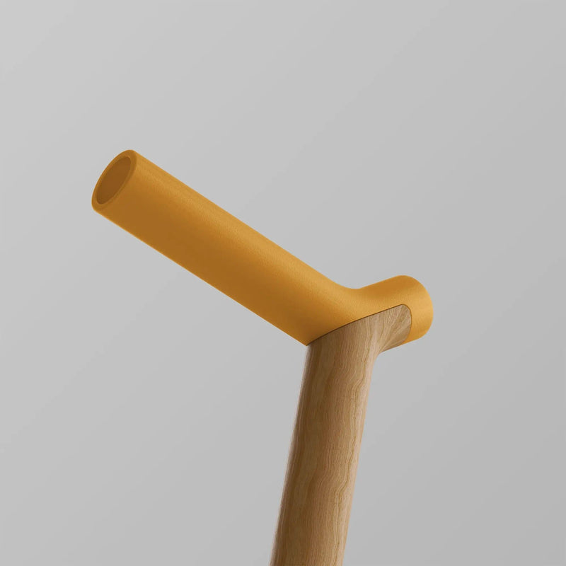ooak Walking stick Uno. Kōwhai and Oak Ooak Uno Kōwhai Oak Handcrafted Walking Cane