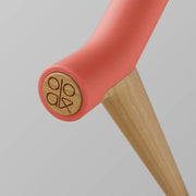 ooak Walking stick Uno Coral And Oak Walking Cane By OOAK Elegant Mobility Aid Uno Coral And Oak Walking Cane By OOAK Elegant