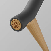 ooak Walking stick Uno Graphite And Oak Walking Cane With Elegant Design By Ooak Uno Graphite And Oak Walking Cane By Ooak
