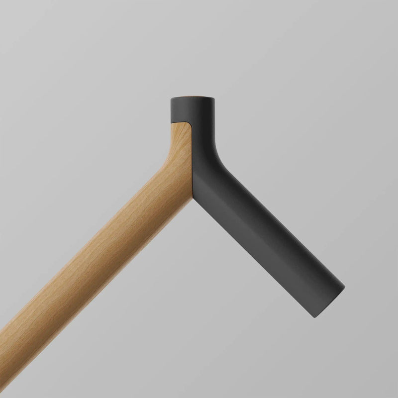 ooak Walking stick Uno Graphite And Oak Walking Cane With Elegant Design By Ooak Uno Graphite And Oak Walking Cane By Ooak