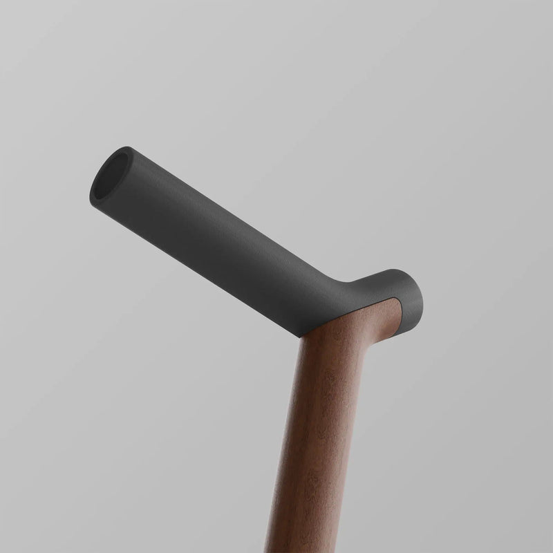 ooak Walking stick Uno Walnut and Graphite Walking Cane Hand-Finished With FSC Walnut Uno Walnut and Graphite Walking Cane by Ooak