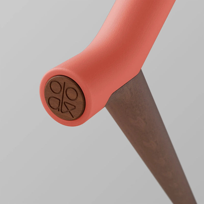 ooak Walking stick Uno Coral And Walnut Walking Cane With Hand Finished Walnut Stem Uno Coral And Walnut Walking Cane With Hand Finish