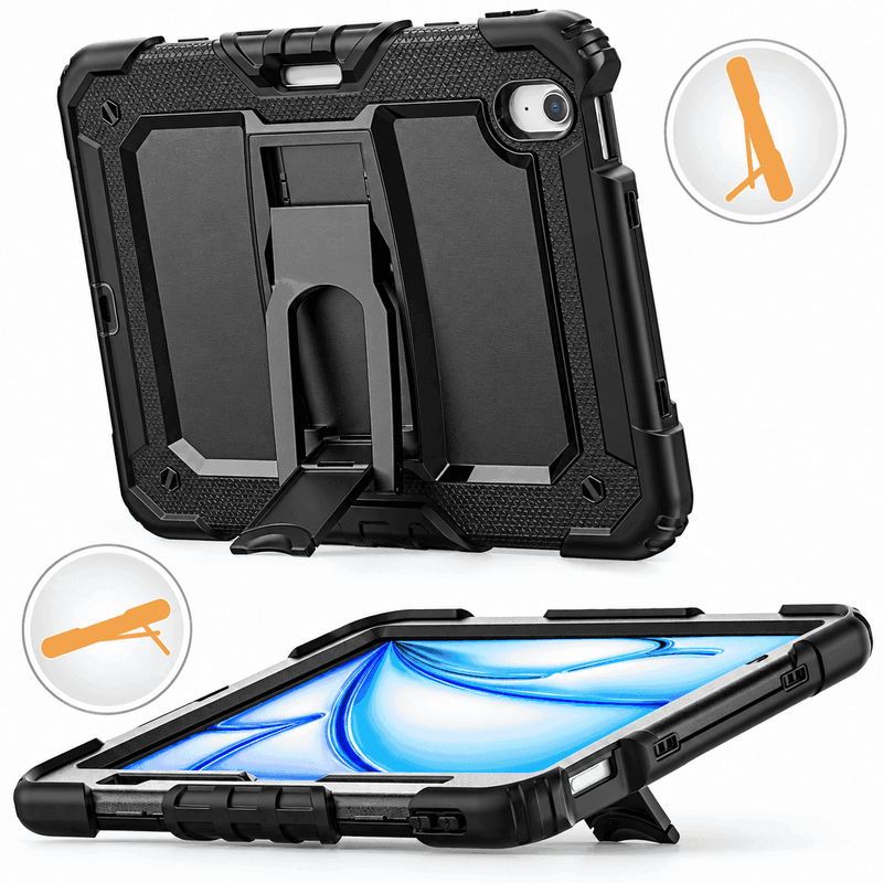 techplus iPad 7th Generation 10.2-inch (2019) Heavy Duty Rugged Shockproof Silicone Case With Built-in Screen Protector Default Title iPad 7th Generation 10.2-inch (2019) Heavy Duty Rugged Shockproof Silicone Case With Built-in Screen Protector Default Title