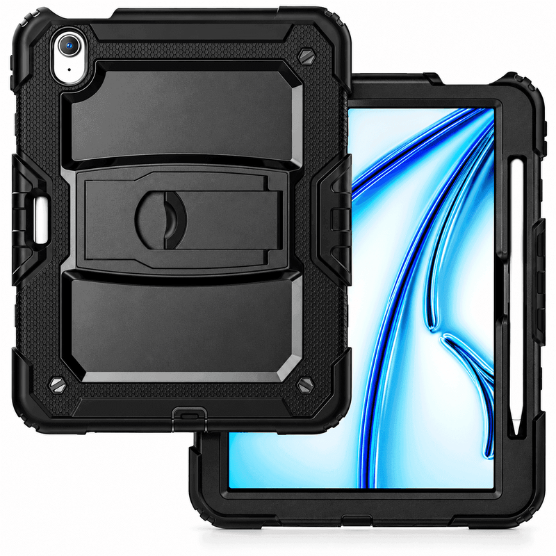 techplus iPad 7th Generation 10.2-inch (2019) Heavy Duty Rugged Shockproof Silicone Case With Built-in Screen Protector Default Title iPad 7th Generation 10.2-inch (2019) Heavy Duty Rugged Shockproof Silicone Case With Built-in Screen Protector Default Title