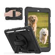 techplus iPad 9th Generation 10.2-inch (2021) Heavy Duty Rugged Shockproof Silicone Case With Front Screen Protector iPad 9th Generation 10.2-inch (2021) Heavy Duty Rugged Shockproof Silicone Case With Front Screen Protector