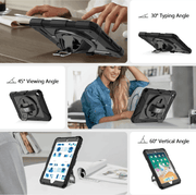 techplus iPad 10.2-inch 7th Generation (2019) Heavy Duty Rugged Shockproof Silicone Case With Front Screen Protector Default Title iPad 10.2-inch 7th Generation (2019) Heavy Duty Rugged Shockproof Silicone Case With Front Screen Protector Default Title