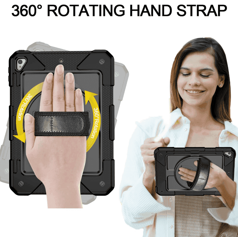 techplus iPad 10.2-inch 7th Generation (2019) Heavy Duty Rugged Shockproof Silicone Case With Front Screen Protector Default Title iPad 10.2-inch 7th Generation (2019) Heavy Duty Rugged Shockproof Silicone Case With Front Screen Protector Default Title