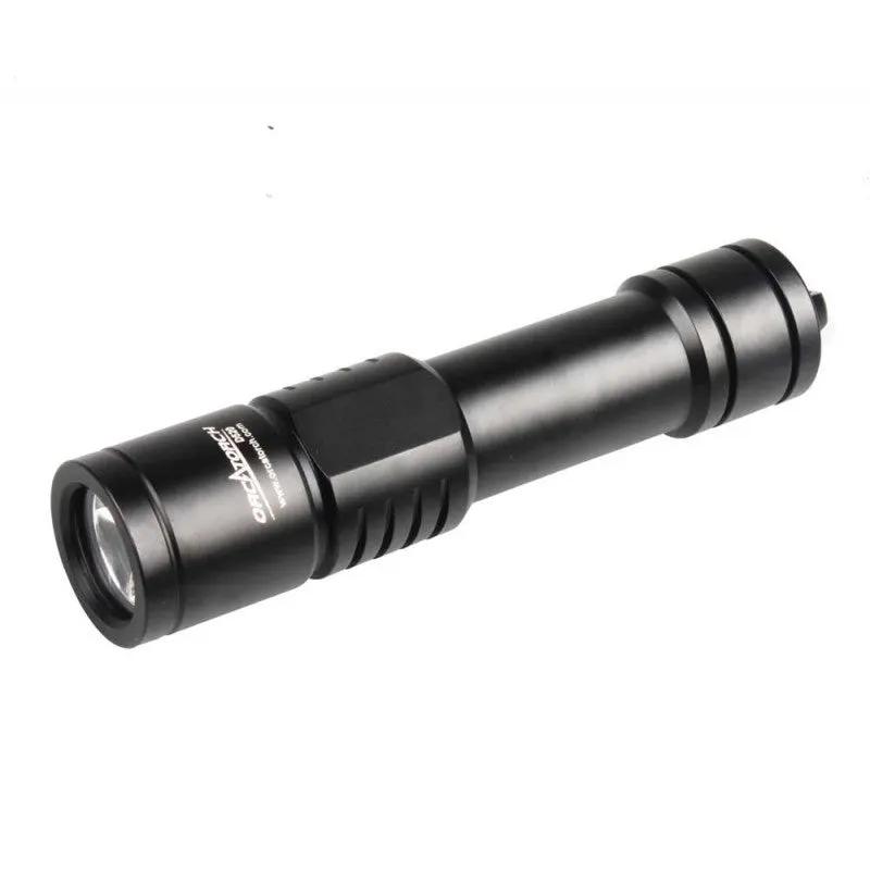 OrcaTorch D520 – 1000 Lumen Dive Torch – BLACK by NZ Diver
