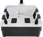 M Spa Oslo Plus 1.8m square, Air Jet massage, filtration system, APP by Kiwi Grab