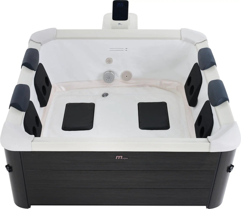 M Spa Oslo Plus 1.8m square, Air Jet massage, filtration system, APP by Kiwi Grab