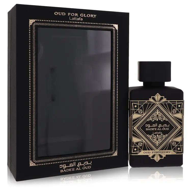 Oud For Glory Badee Al Oud Eau De Parfum Spray (Unisex) by Lattafa 100 ml by Brands HD