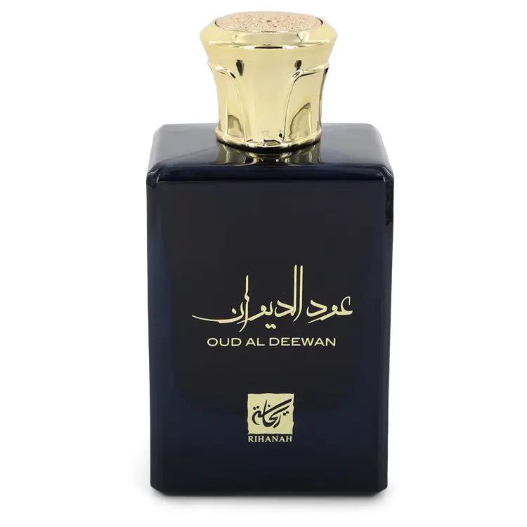 Oud Al Deewan Eau De Parfum Spray (Unisex-unboxed) by Rihanah 100 ml by Brands HD