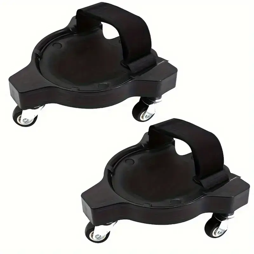2PCS Sliding Knee Pads Black by salelink.co.nz