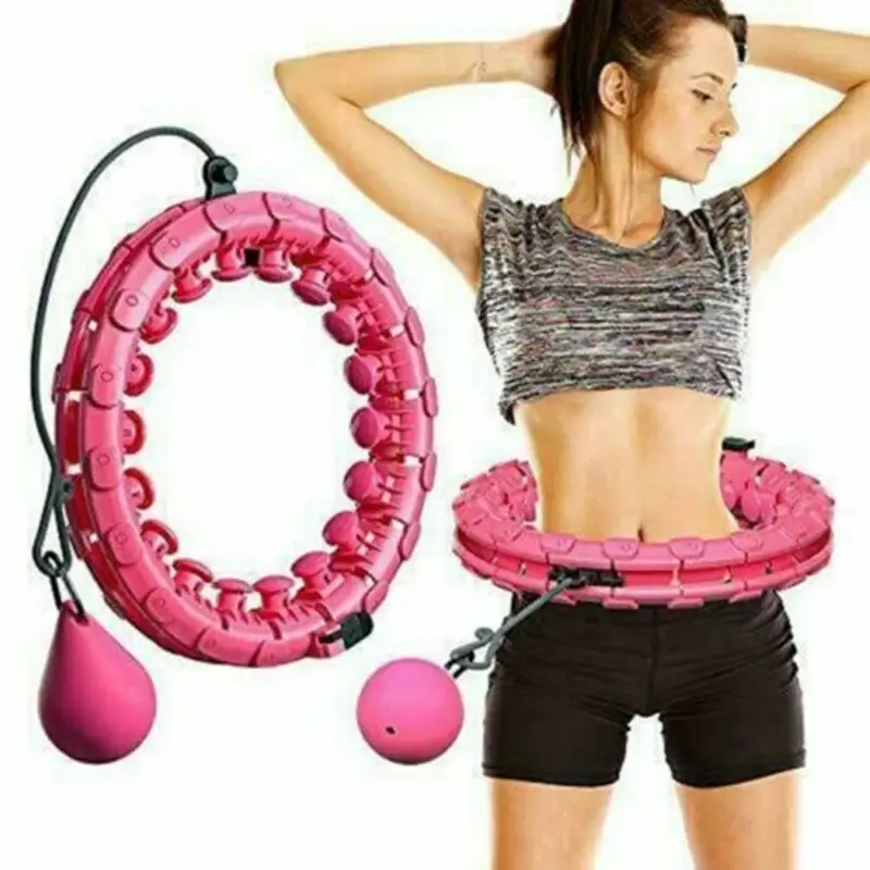 Smart Hula Hoop Detachable Exerciser Fitness Lose Weight Belly Fat Burning by salelink.co.nz