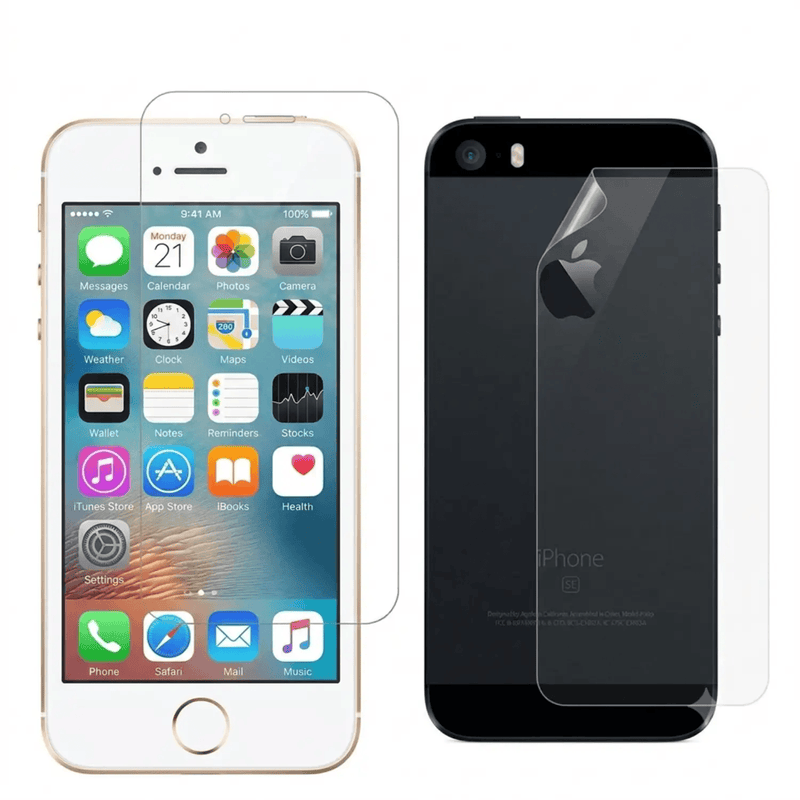 9eight5 Screen protector Hydrogel Screen Protector for iPhone 5S (Screen & Back) 9eight5 Hydrogel Screen Protector for iPhone 5S