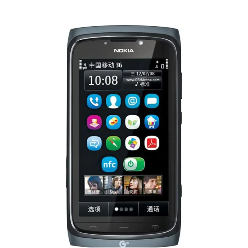 Hydrogel Screen Protector for Nokia 801t (Pack of 2) by 9eight5