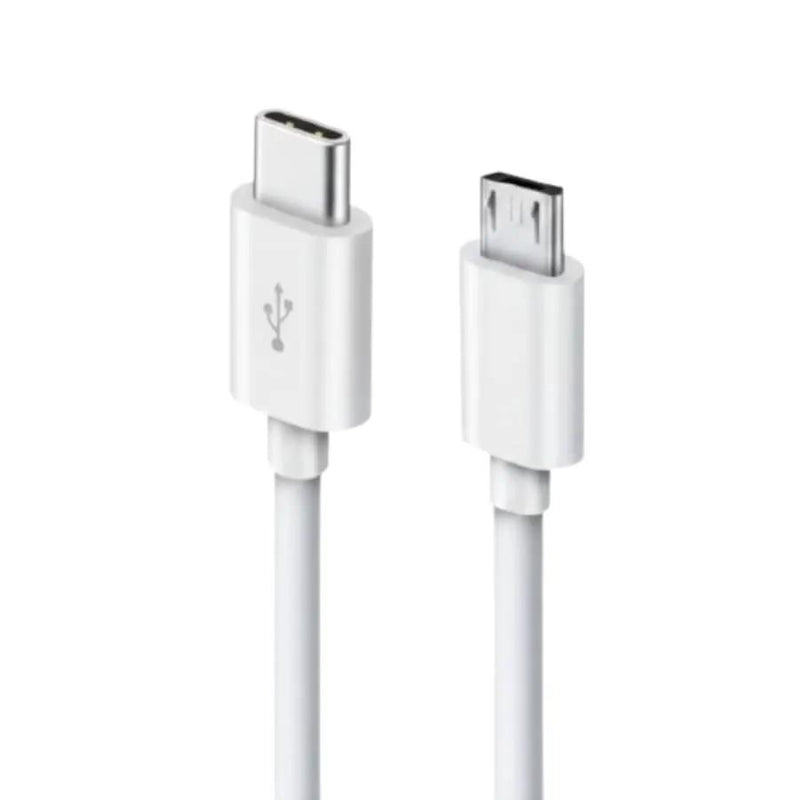 USB‑C to Micro‑USB Charger Cable for Sony SmartWatch – (SmartWatch 2 / SmartWatch 3) (White) 1m by That Watch Shop