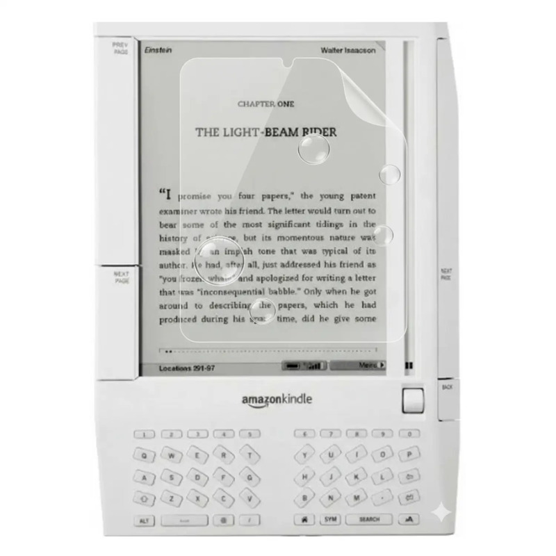 Hydrogel Screen Protector for Kindle (1st Generation) by 9eight5
