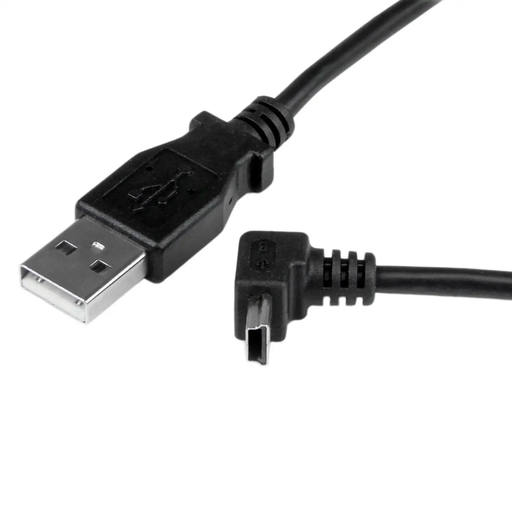 USB-A - Mini USB / Proprietary (legacy) Charger Cable for HTC Phones (Black) 1m by 9eight5