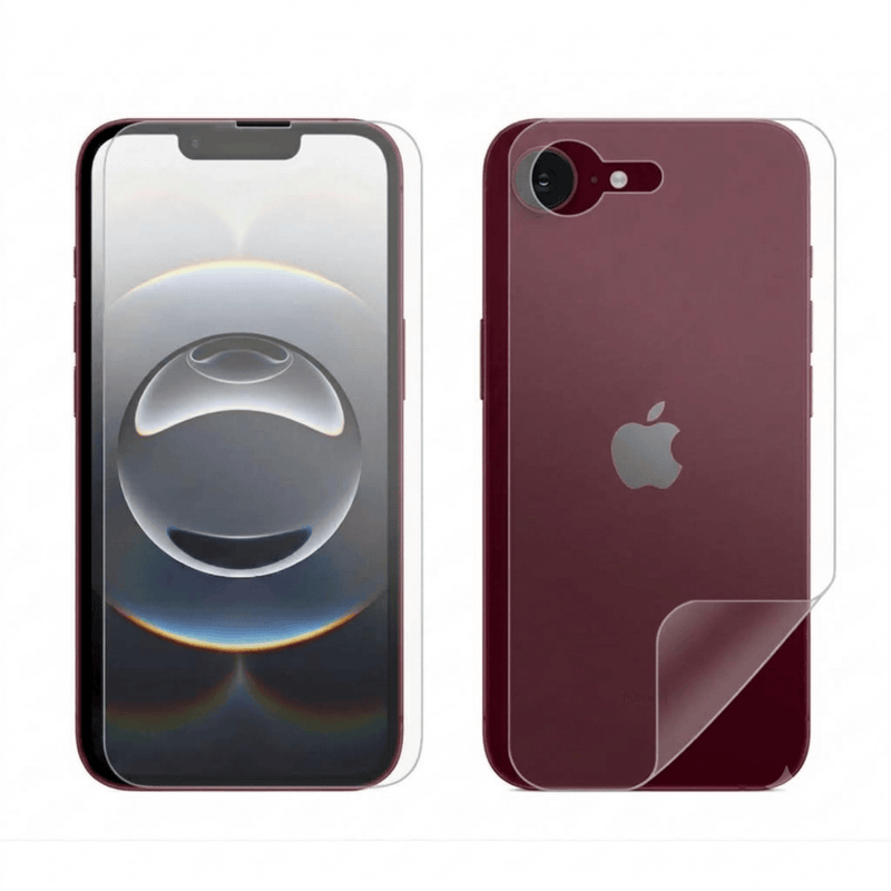 9eight5 Mobile Phone Accessories Hydrogel Screen Protector for iPhone 18e (Screen & Back) Hydrogel Screen Protector for iPhone 18e (Screen & Back)